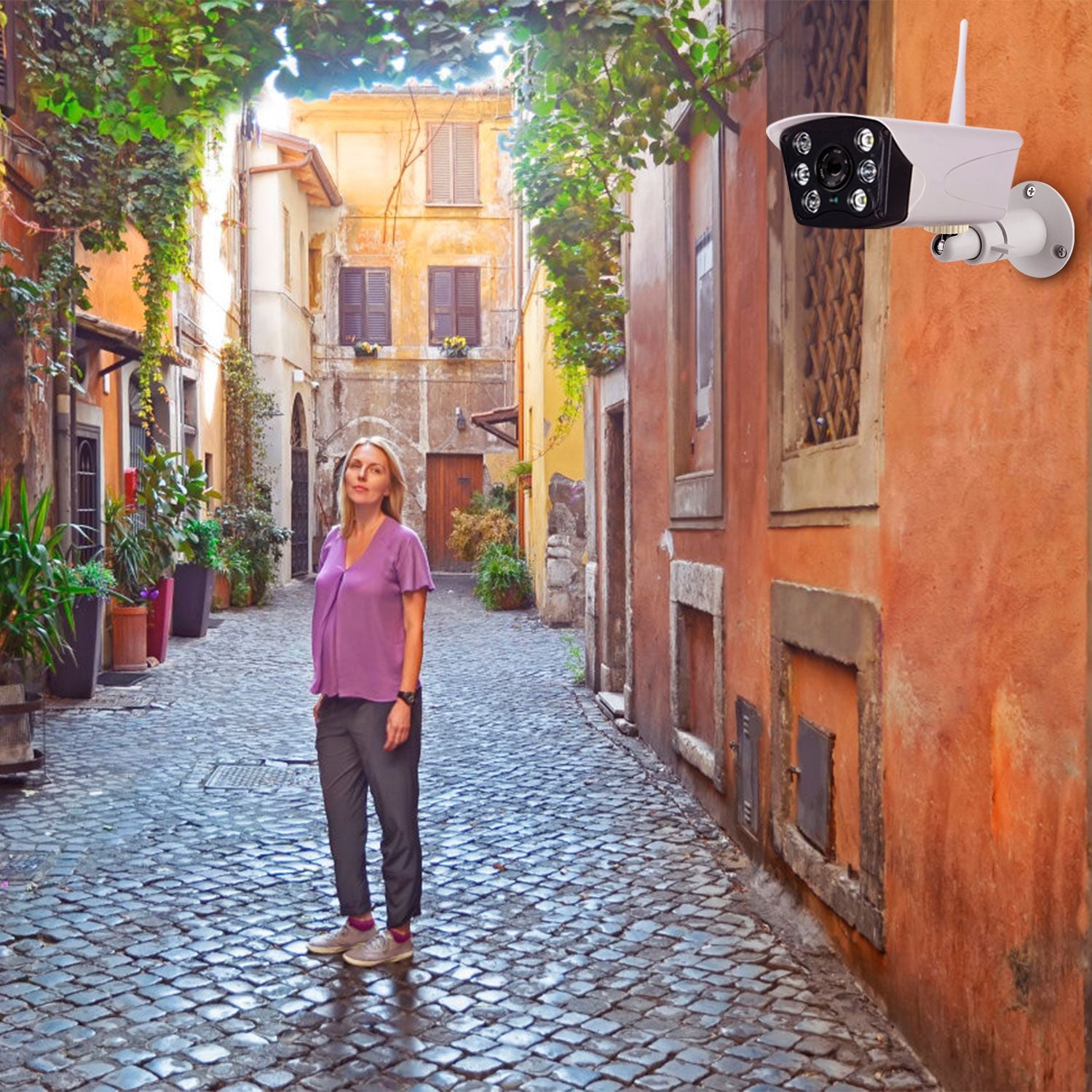 3 Packs Security Camera Wall Mount for Arlo 360 Degree Adjustable Camera Holder Garden Patio Screw Mount - Discount Msrp 