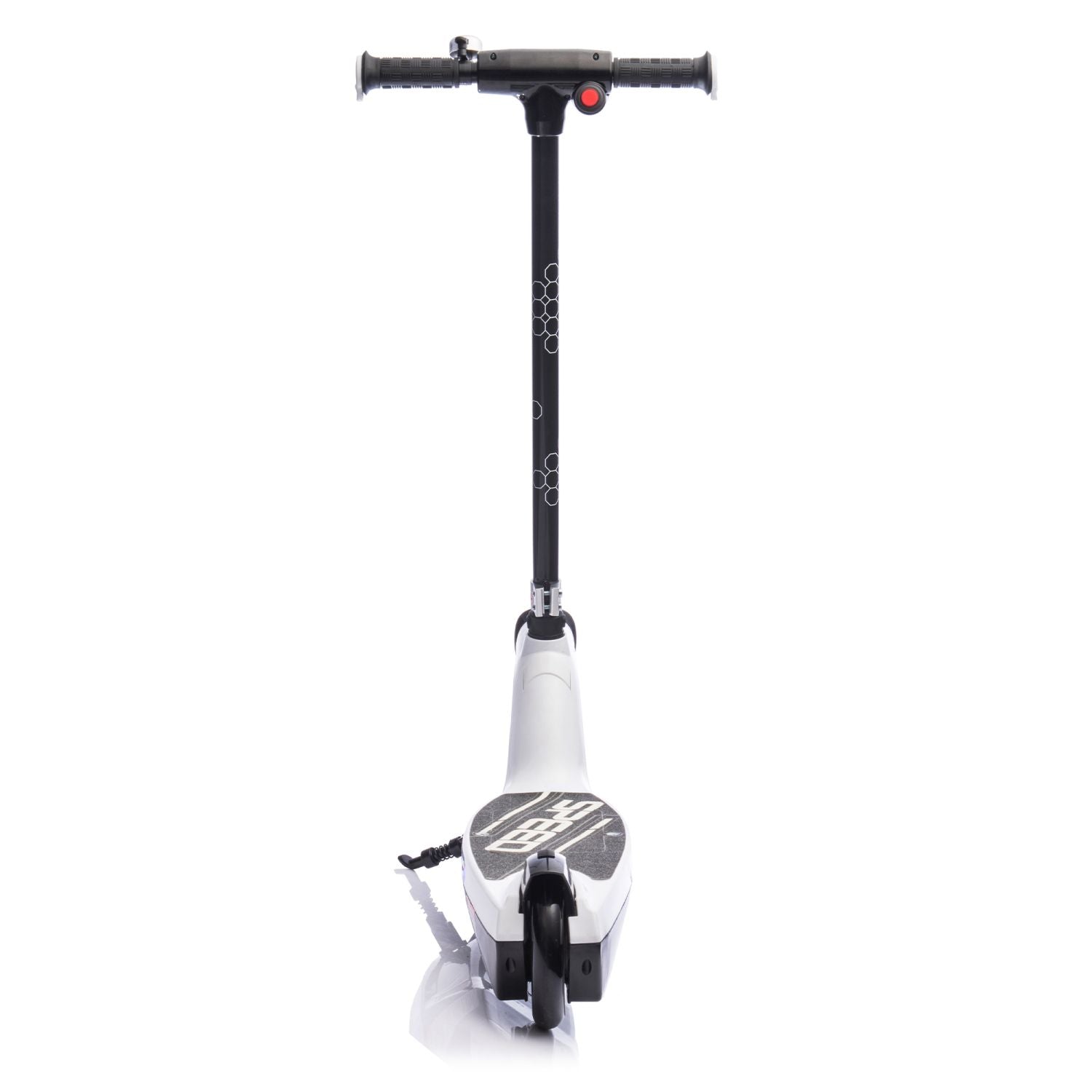 Kids Ride On Electric Scooter With Kickstand,Scooter Bell,Faster Speed And Longer Usage Time,Rear Brake,Wider Pedal,Non-Slip Handle,Colorful LED Lights,5.59-6.84 MPH For Kids 6+. - Discount Msrp 