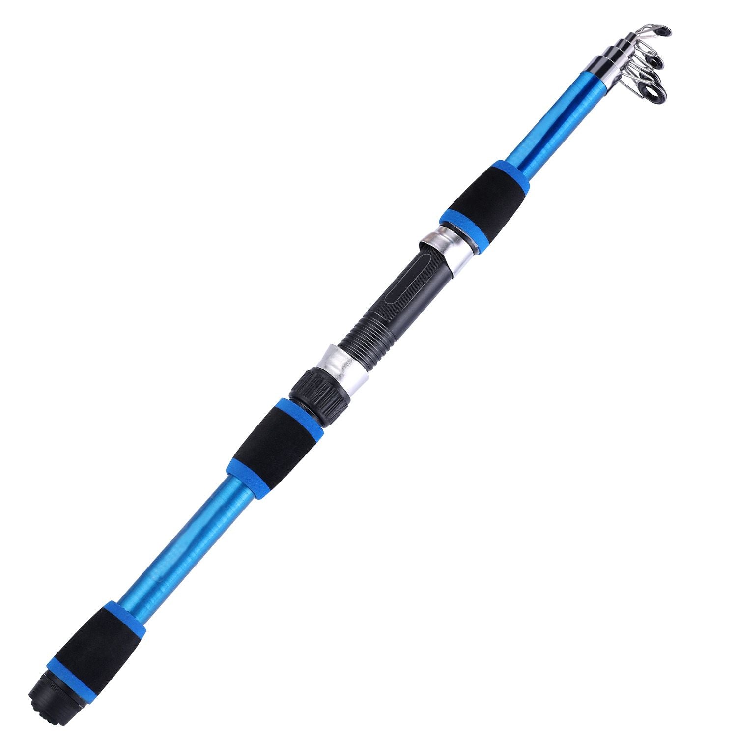 Sougayilang Travel Telescopic Fishing Rod Glass Fiber Fishing Pole - Discount Msrp 