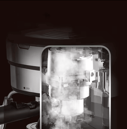 PSCM6910 Semiautomatic high-pressure steam integrated coffee machine Semiautomatic coffee machine espresso coffee extraction steam milk foaming - Discount Msrp 