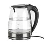 [Old Code: 93541003] ZOKOP HD-1857-A 110V 1200W 1.8L Electric Glass Kettle US Plug - Discount Msrp 