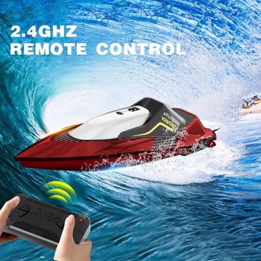 4DRC S5 RC Boat for Pools and Lakes, 2.4 GHz 20+ MPH Racing Boats, Rechargeable Battery,Low Battery Alarm,Gifts for Boys Girls,Logistics is randomly sent by UPS/USPS/FEDEX. - Discount Msrp 