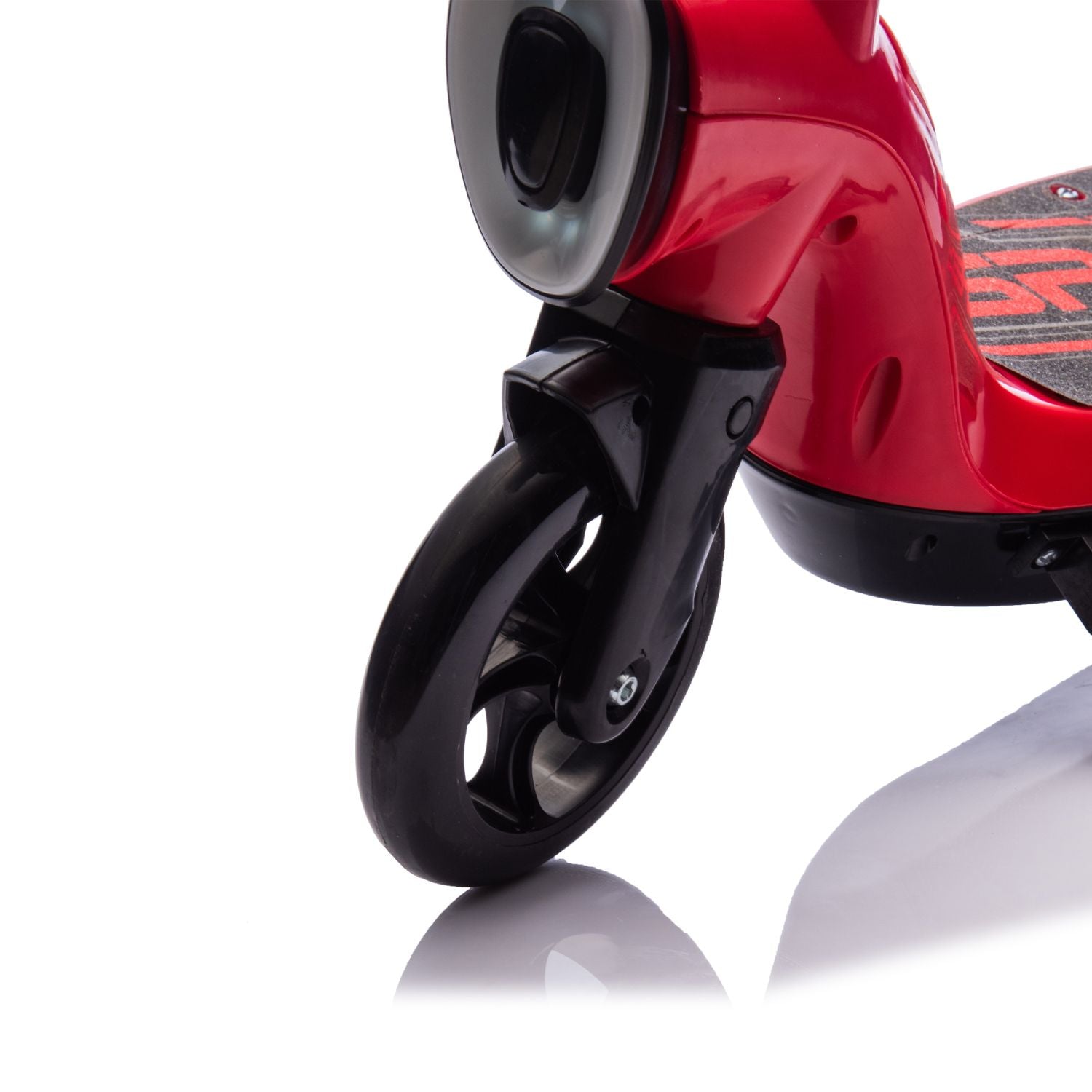 Kids Ride On Electric Scooter With Kickstand,Scooter Bell,Faster Speed And Longer Usage Time,Rear Brake,Wider Pedal,Non-Slip Handle,Colorful LED Lights,5.59-6.84 MPH For Kids 6+. - Discount Msrp 