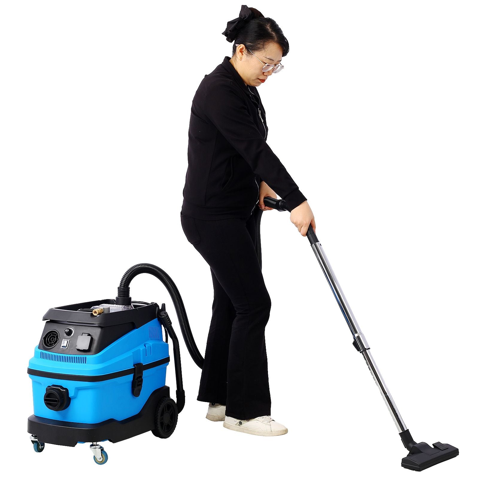 Wet Dry Blow Vacuum 3 in 1 Shop Vacuum Cleaner with More Than 18KPA Powerful Suction Great for Garage, Home, Workshop, Hard Floor and Pet Hair 8 Gallon Large Capacity 6 Peak Hp 1200W - Discount Msrp 