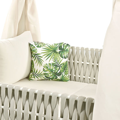 Outdoor Patio Sunbed with Curtains, High Comfort, Suitable for Multiple Scenarios - Discount Msrp 