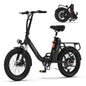 INVANTI EB11 Electric Bike 500W Folding Bike 48V 10.4AH 7S Shimano Electric Bicycle - Discount Msrp 