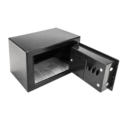 17E Home Use Electronic Password Steel Plate Safe Box Black - Discount Msrp 