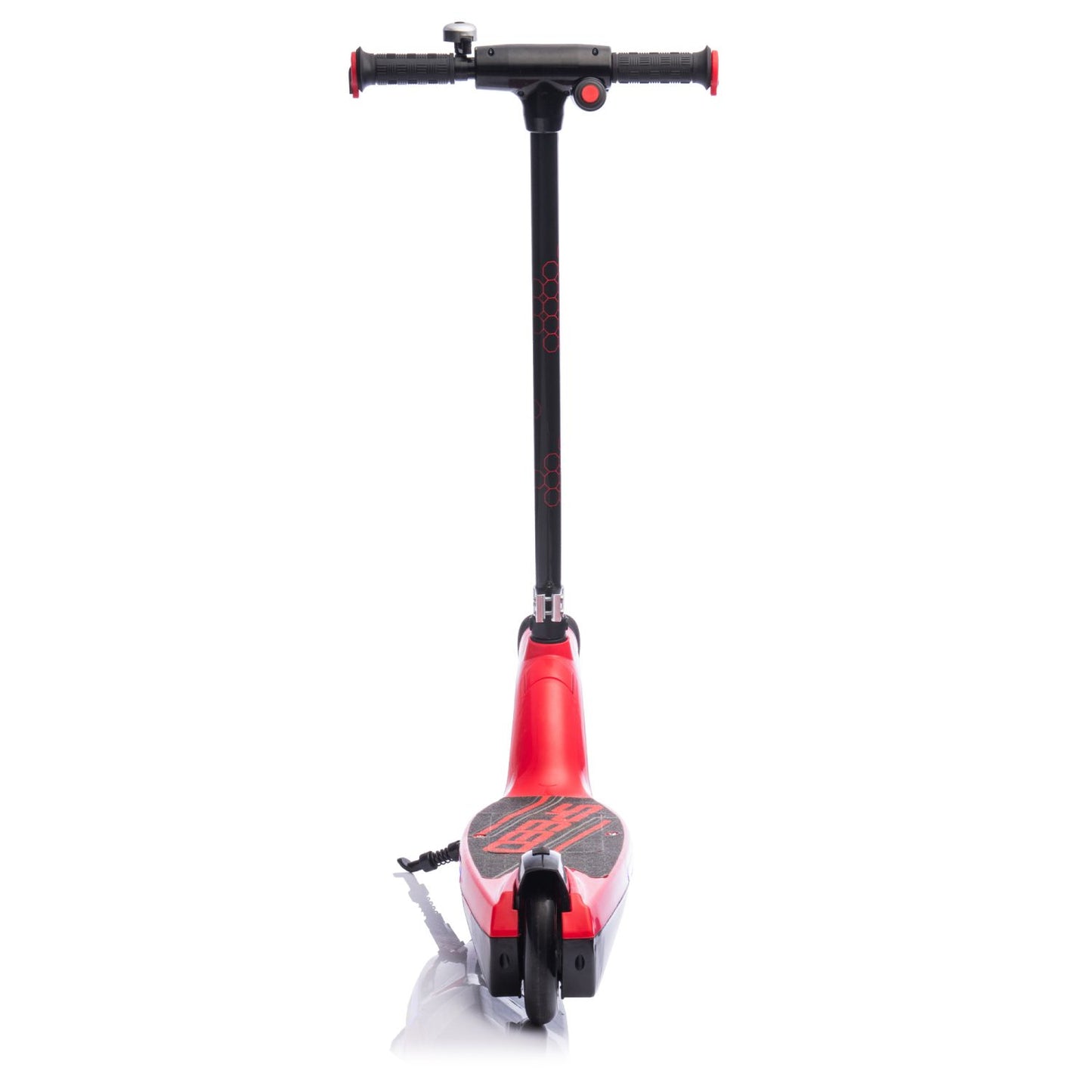 Kids Ride On Electric Scooter With Kickstand,Scooter Bell,Faster Speed And Longer Usage Time,Rear Brake,Wider Pedal,Non-Slip Handle,Colorful LED Lights,5.59-6.84 MPH For Kids 6+. - Discount Msrp 