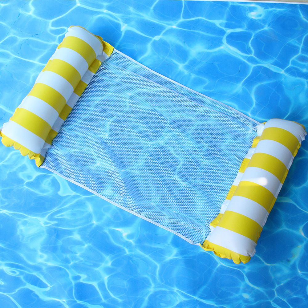 2pcs Swimming Water Pool Floats Hammock; Adults for Size Water Hammock Lounger; Multi-Purpose 4-in-1 Swimming Water Floating Rafts - Discount Msrp 