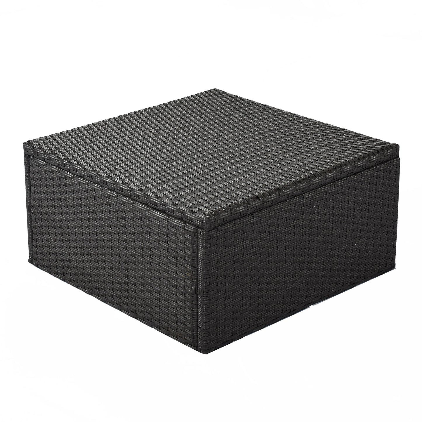 Outdoor Patio Rectangle Daybed with Retractable Canopy, Wicker Furniture Sectional Seating with Washable Cushions, Backyard, Porch - Discount Msrp 