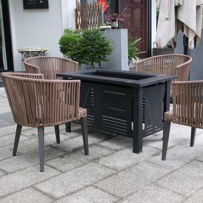 fire pit multifunctional chinese hibachi cooking tea bbq grill patio grill stove table outdoor furniture heating patio - Discount Msrp 
