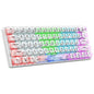 Wired Mechanical Keyboard Transparent Hot Swap Illuminated Office Gaming Gaming Mini Keyboard - Discount Msrp 