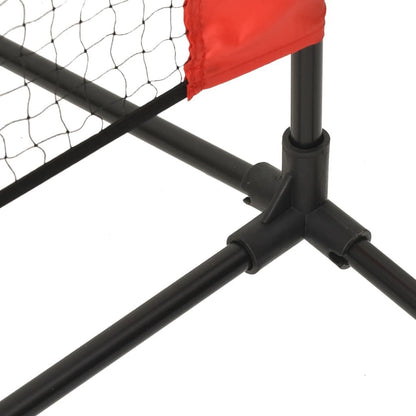 Tennis Net Black and Red 236.2"x39.4"x34.3" Polyester - Discount Msrp 