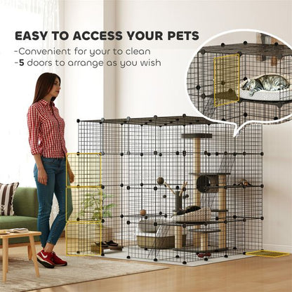 Cat Play Tunnel/Cat Cage ( Amazon Shipping)(Prohibited by WalMart) - Discount Msrp 