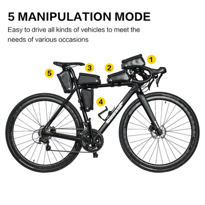 Bike Phone Front Frame Bag Bicycle Bag Waterproof Bike Phone Mount Top Tube Bag Bike Phone Case Holder Accessories Cycling Pouch Compatible Phone Under 6.5' - Discount Msrp 