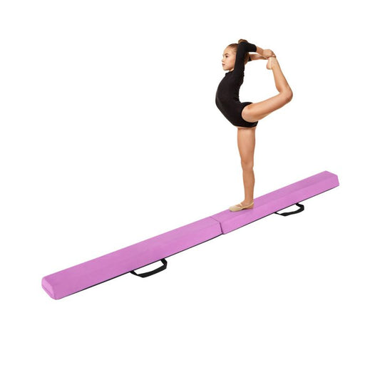 Folding Balance Beam with Removable Suede Cover - Discount Msrp 