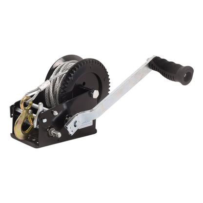 Hand Winch Boat Trailer Winch Heavy Duty Hook Steel Cable, Ratchet Manual Operated Winch for Trailers ATV UTV Boat Marine - Discount Msrp 