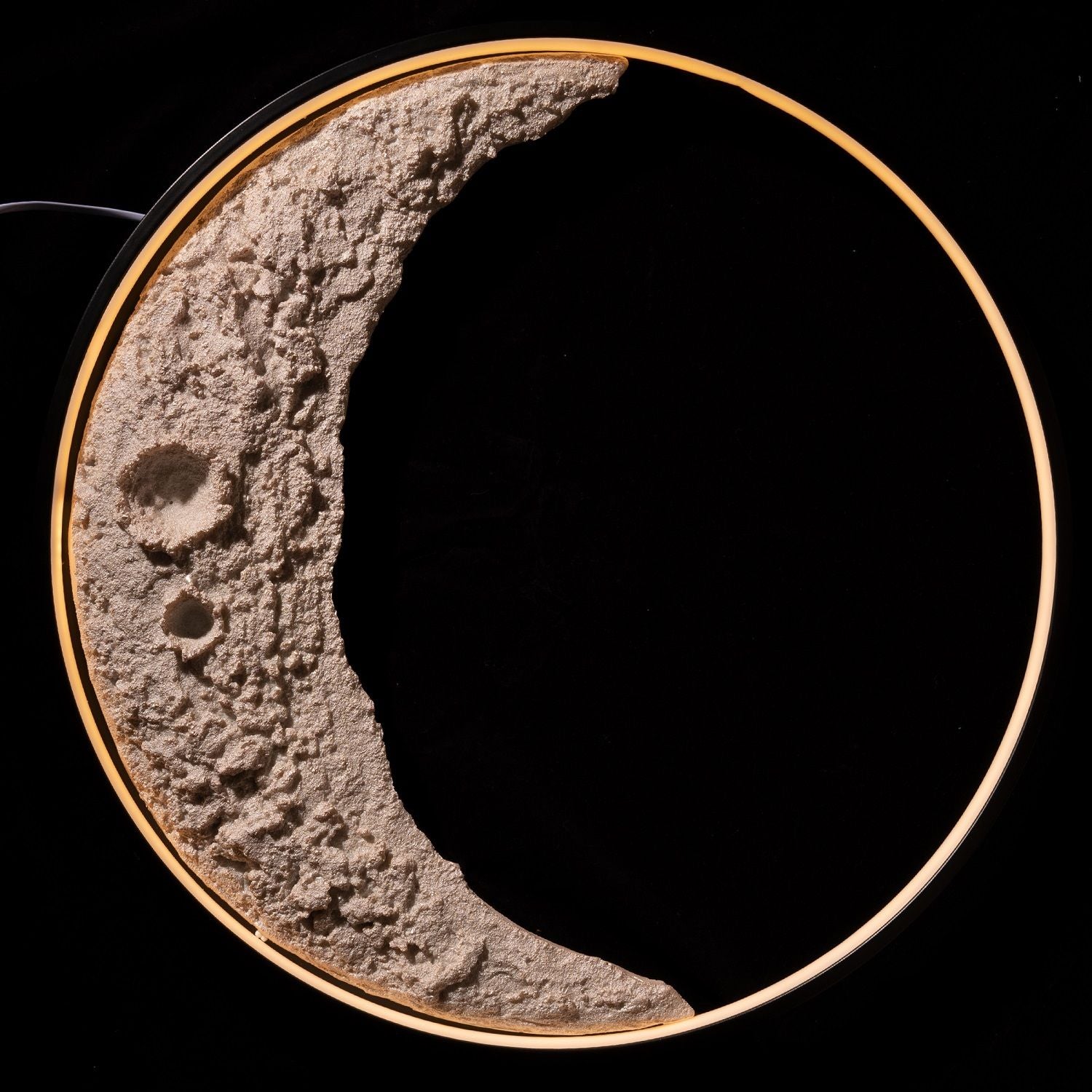 3D Moon Indoor & Outdoor Wall Lamp, Moon Lamp, Wall Decorations, Waterproof outdoor wall lights - Discount Msrp 