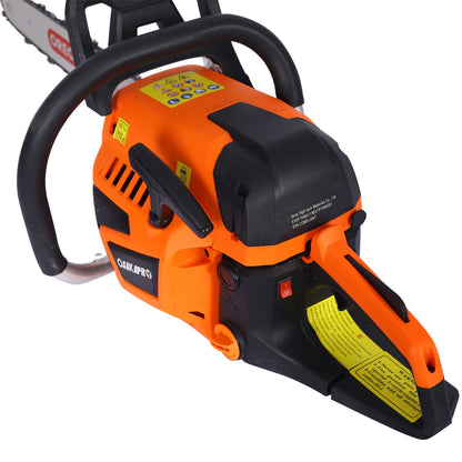 Chainsaw gas 20inch ,52cc Gasoline Chain Saw for Trees ,Wood Cutting 2-cycle EPA Compliant,Oregon bar - Discount Msrp 
