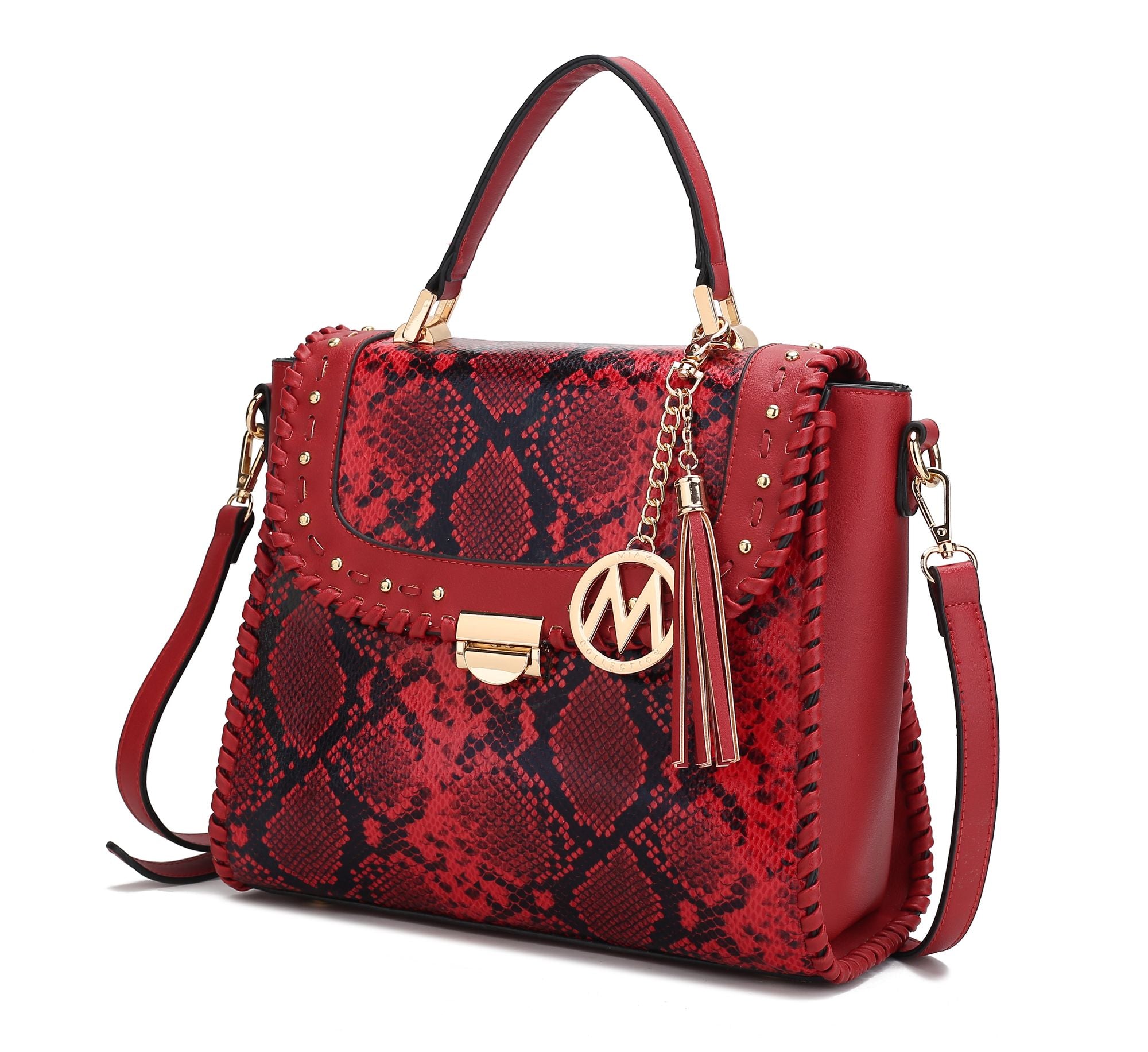 MKF Collection Lilli Satchel Handbag Women by Mia k - Discount Msrp 