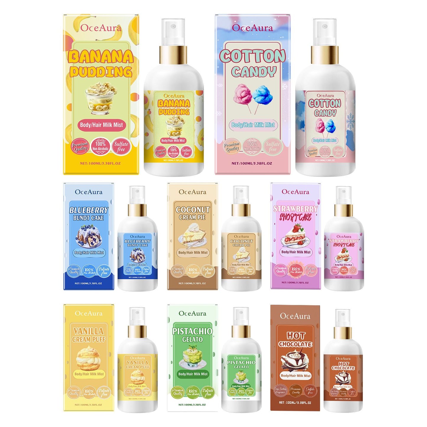 Body Moisturizing Spray Moisturizing hydrating and refreshing all-over hair care spray - Discount Msrp 