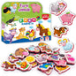 27 Foam Fridge Magnets for Toddlers 3 years Farm Animals Magnets for Kids - Discount Msrp 
