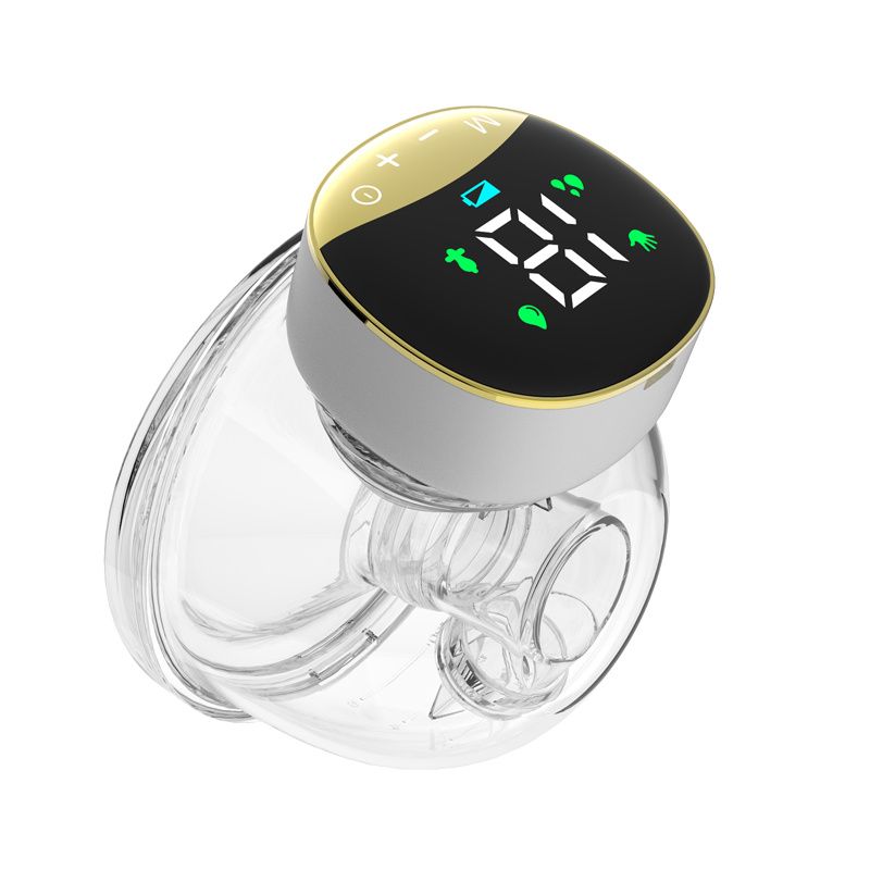 Wearable Breast Pump; Low-Noise And Painless Hands Free Electric Breast Pump With 4 Mode & 12 Levels; Painless Breastfeeding Breast Pump Can Be Worn In-Bra - Discount Msrp 