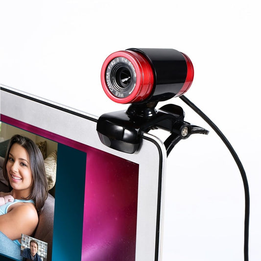 High-definition Computer Wired Camera 480P ; Built-in Microphone USB; Plug And Play ; Driver-free ; Video Call ; Chat - Discount Msrp 