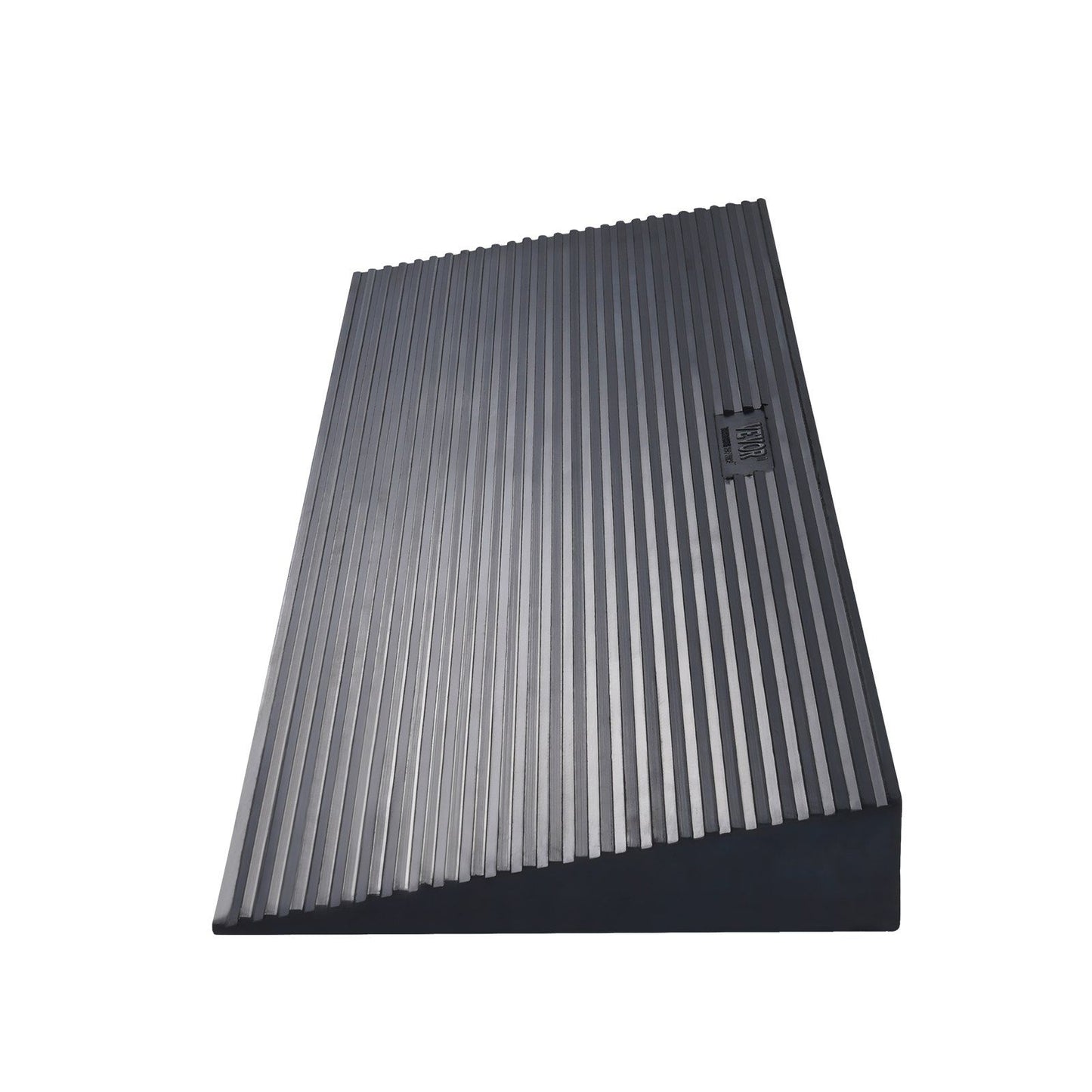 VEVOR Rise Cuttable Threshold Ramp for Sweeping Robot, 35.4" Wide Natural Rubber Wheelchair Ramp, Non-Slip Solid Rubber Ramp with Double-Sided Tape for Doorways, Driveways, Bathroom, Smooth Tile - Discount Msrp 