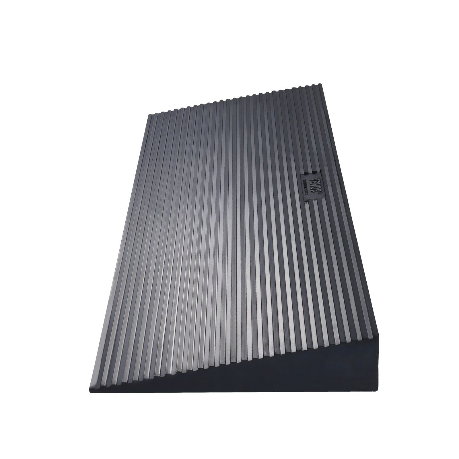 VEVOR Rise Cuttable Threshold Ramp for Sweeping Robot, 35.4" Wide Natural Rubber Wheelchair Ramp, Non-Slip Solid Rubber Ramp with Double-Sided Tape for Doorways, Driveways, Bathroom, Smooth Tile - Discount Msrp 