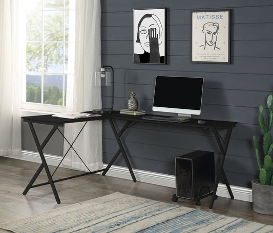 Dazenus Black Finish Computer Desk - Discount Msrp 
