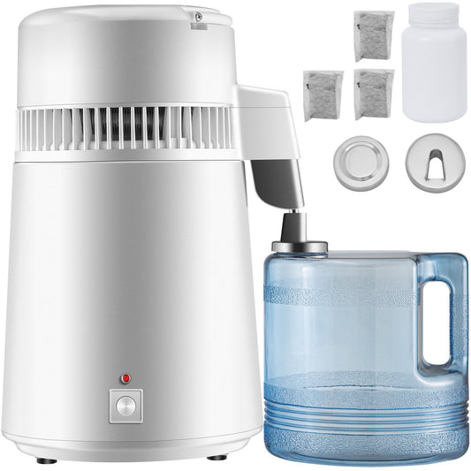 Newest 4L Dental Medical Pure Water Distiller All Stainless Steel Internal - Discount Msrp 