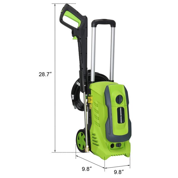 110V,3300PSI 201A 110V,3300PSI,1800W high pressure cleaning machine green - Discount Msrp 