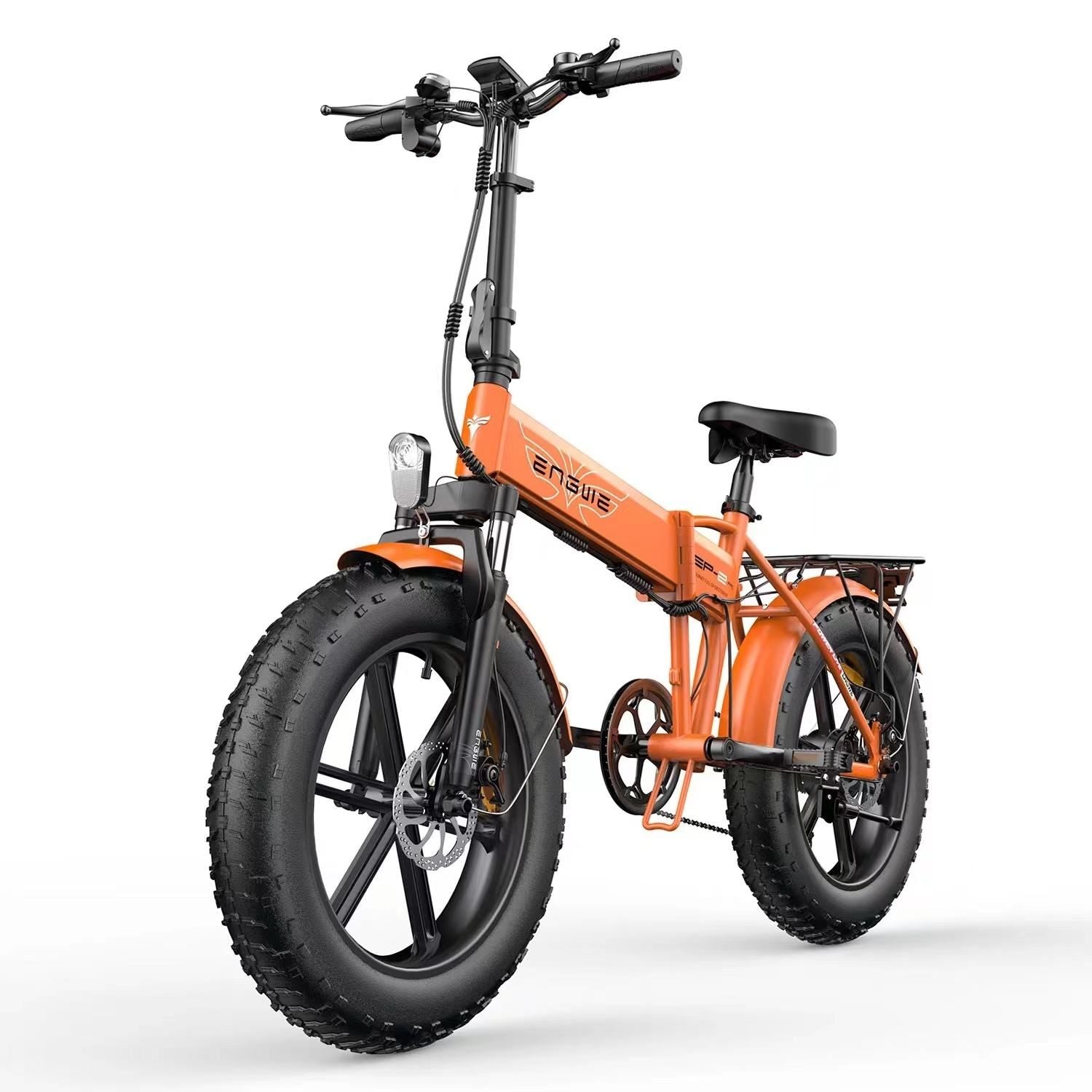 ENGWE EP-2PRO 48V13Ah 45km/h 20 Inch Fat Tire 750W Mountain Electric Bicycle - Discount Msrp 