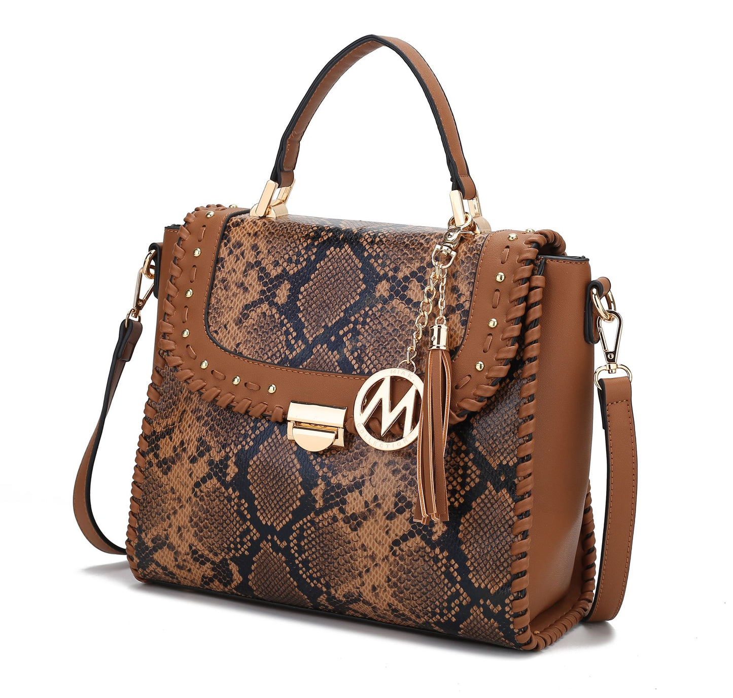 MKF Collection Lilli Satchel Handbag Women by Mia k - Discount Msrp 