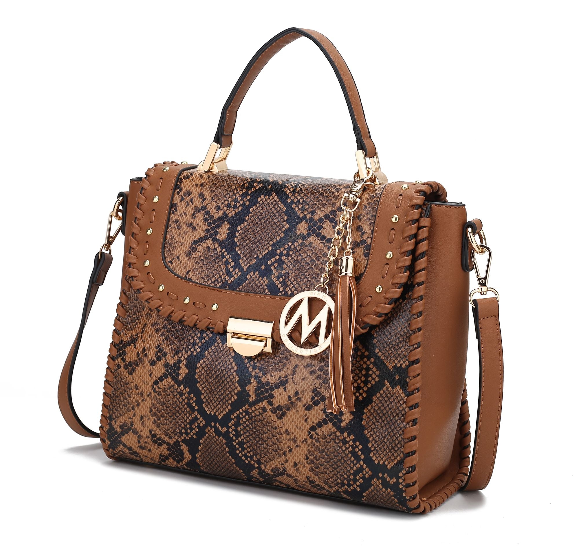 MKF Collection Lilli Satchel Handbag Women by Mia k - Discount Msrp 