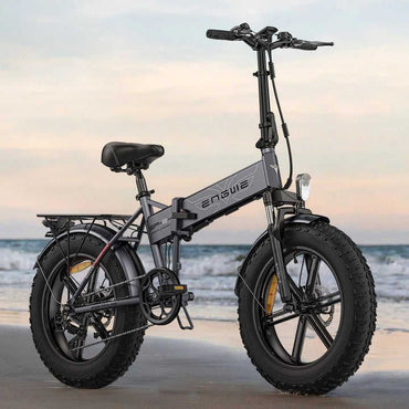 ENGWE EP-2PRO 48V13Ah 45km/h 20 Inch Fat Tire 750W Mountain Electric Bicycle - Discount Msrp 