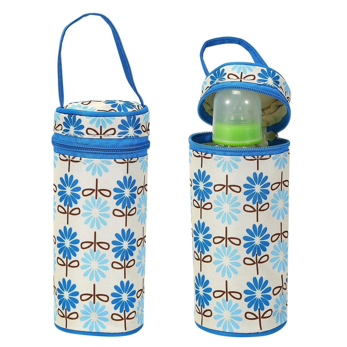 5PCS Baby Nappy Diaper Bags Set Mummy Diaper Shoulder Bags w/ Nappy Changing Pad Insulated Pockets Travel Tote Bags - Discount Msrp 