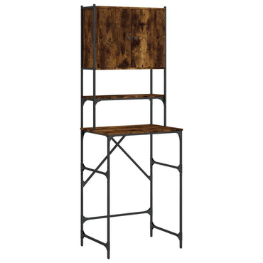 Washing Machine Cabinet Smoked Oak 26.8"x19.1"x76.4" - Discount Msrp 