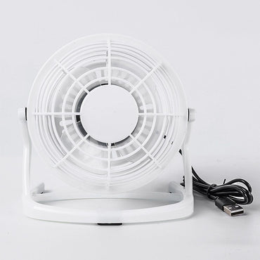 USB Silent Fan Desk Cooler for Laptop Notebook Desktop PC Ofiice Summer Cooling Fan 4 Blades Rotatable USB Mini desk Fans Socket - Discount Msrp 