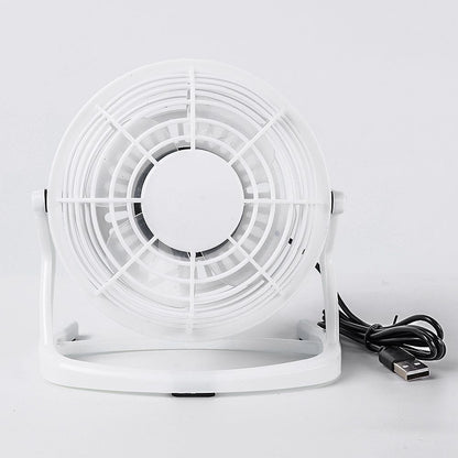 USB Silent Fan Desk Cooler for Laptop Notebook Desktop PC Ofiice Summer Cooling Fan 4 Blades Rotatable USB Mini desk Fans Socket - Discount Msrp 