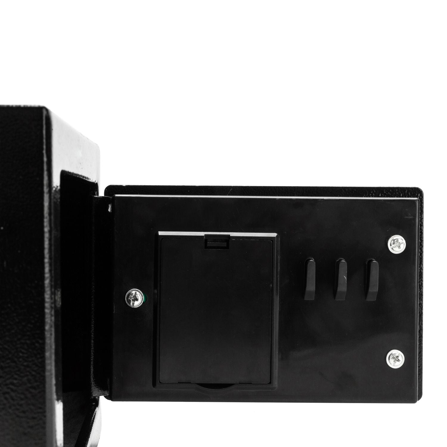 17E Home Use Electronic Password Steel Plate Safe Box Black - Discount Msrp 