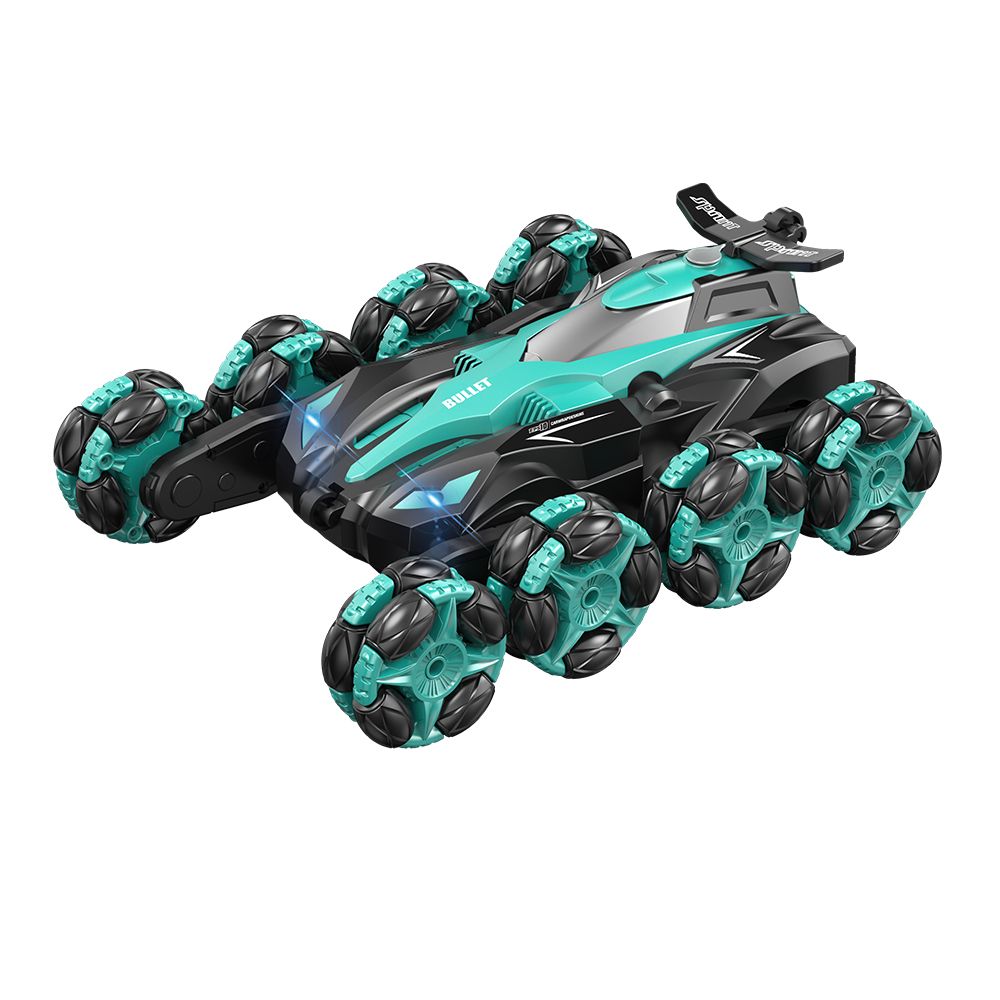 Remarkable Goodz 8 Wheels Stunt Car With Remote - Discount Msrp 