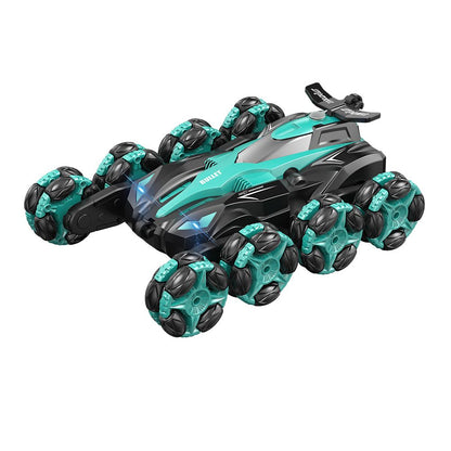 Remarkable Goodz 8 Wheels Stunt Car With Remote - Discount Msrp 