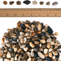 38lbs Decorative Garden Stone Outdoor Landscaping, Walkways, Yard, 1-3 inch Large Polished River Rocks for Plants Pots, Vases, Crafts - Discount Msrp 