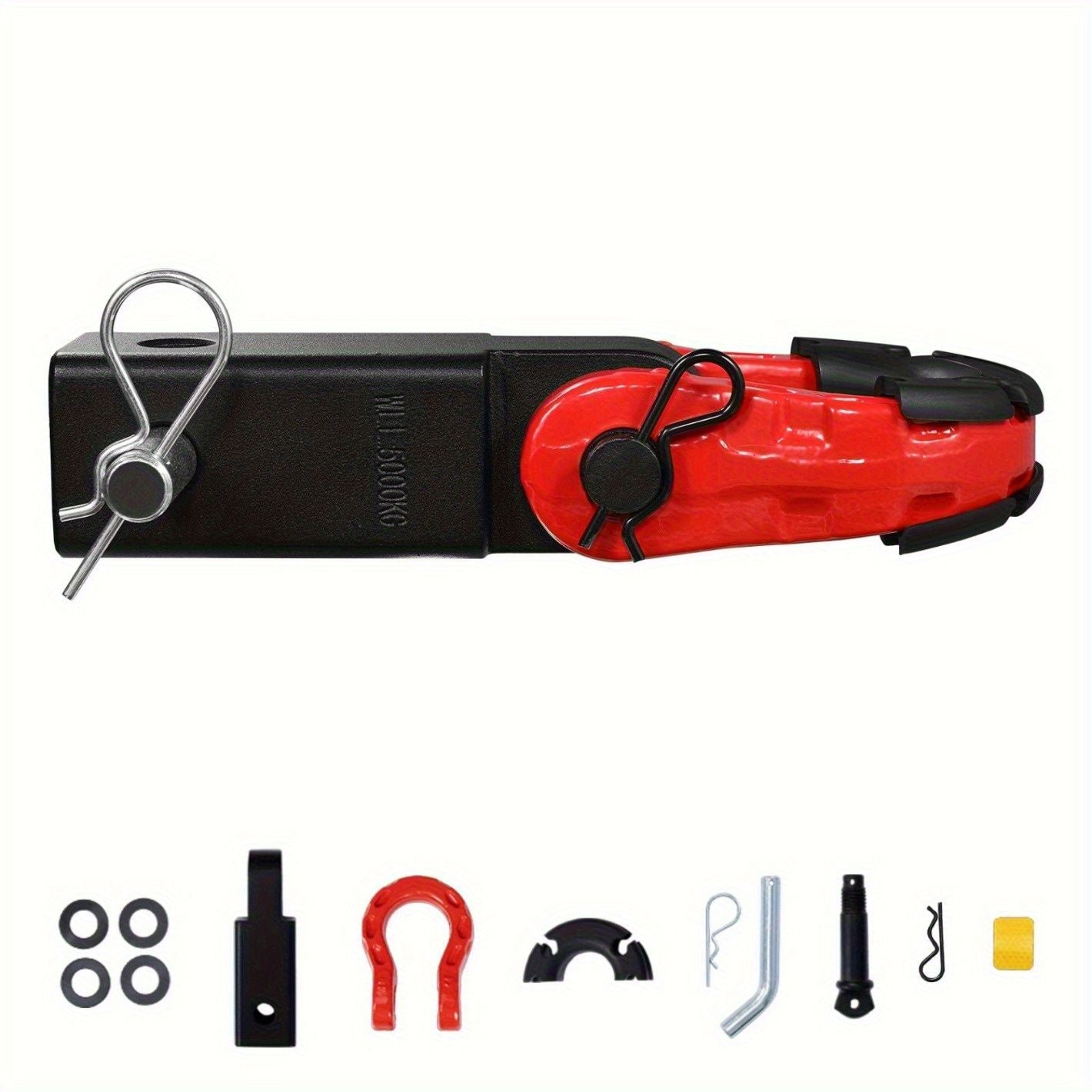 65, 900 lbs Heavy-Duty Trailer Shackle D-Ring Hitch Receiver - Ultra-Strong Recovery Gear for Trucks & Jeeps DIY - Discount Msrp 