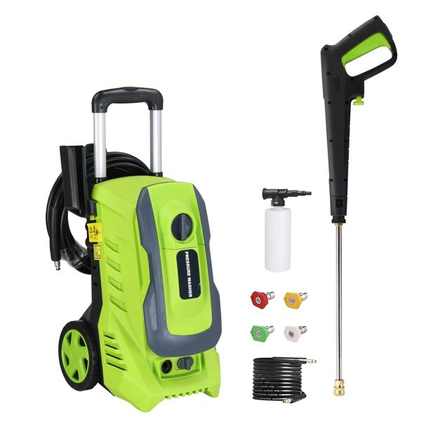 110V,3300PSI 201A 110V,3300PSI,1800W high pressure cleaning machine green - Discount Msrp 