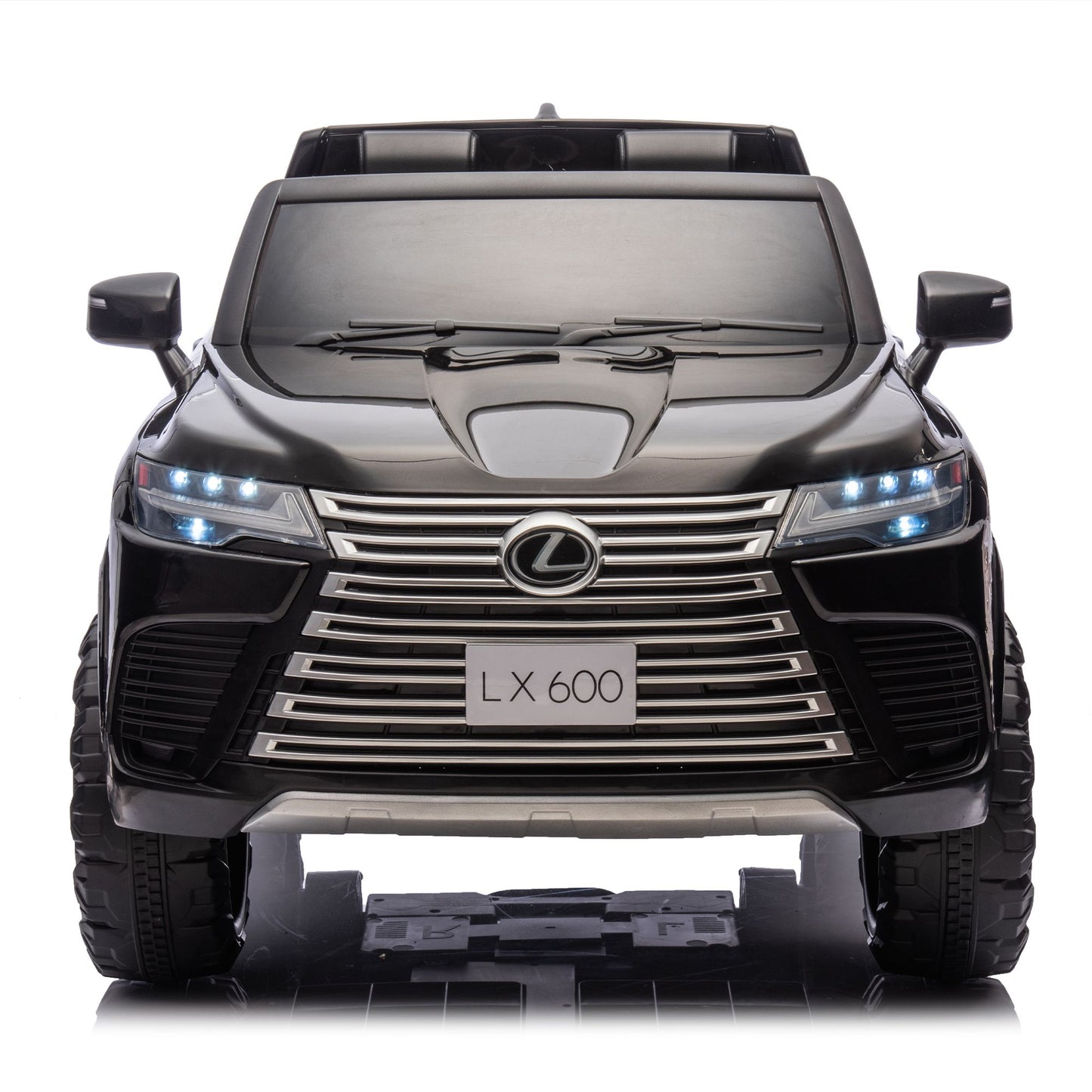 Licensed LEXUS LX600 24V Two-seater XXL Kids Ride On Car W/Parents Control,Seat width 20 inches,2WD,Four-wheel suspension,Bluetooth,MP3,Music,Power display,Speeds 1.86-3.11MPH For Kids. - Discount Msrp 