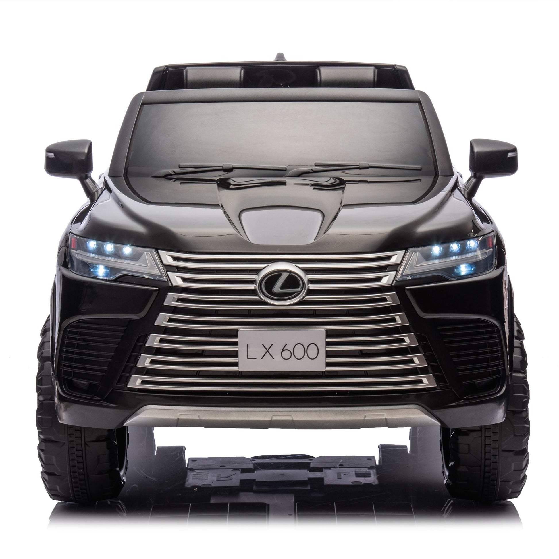Licensed LEXUS LX600 24V Two-seater XXL Kids Ride On Car W/Parents Control,Seat width 20 inches,2WD,Four-wheel suspension,Bluetooth,MP3,Music,Power display,Speeds 1.86-3.11MPH For Kids. - Discount Msrp 