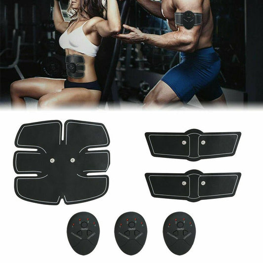 Electric Muscle Toner Machine ABS Toning Belt Simulation Fat Burner Belly Shaper - Discount Msrp 